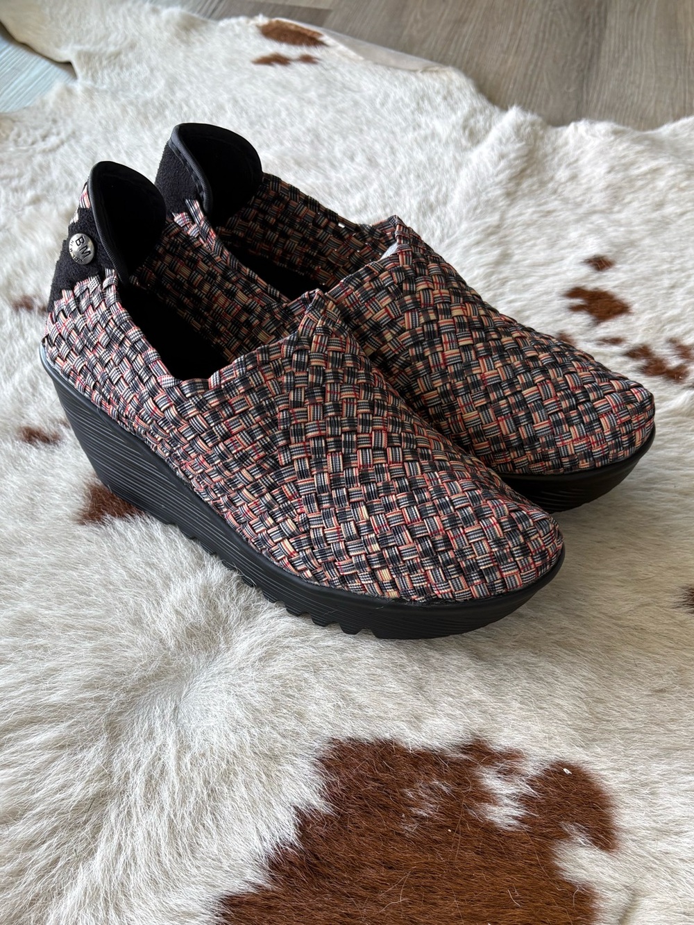 NEW in box: Bernie Mev New York Gem Slip-On Wedges